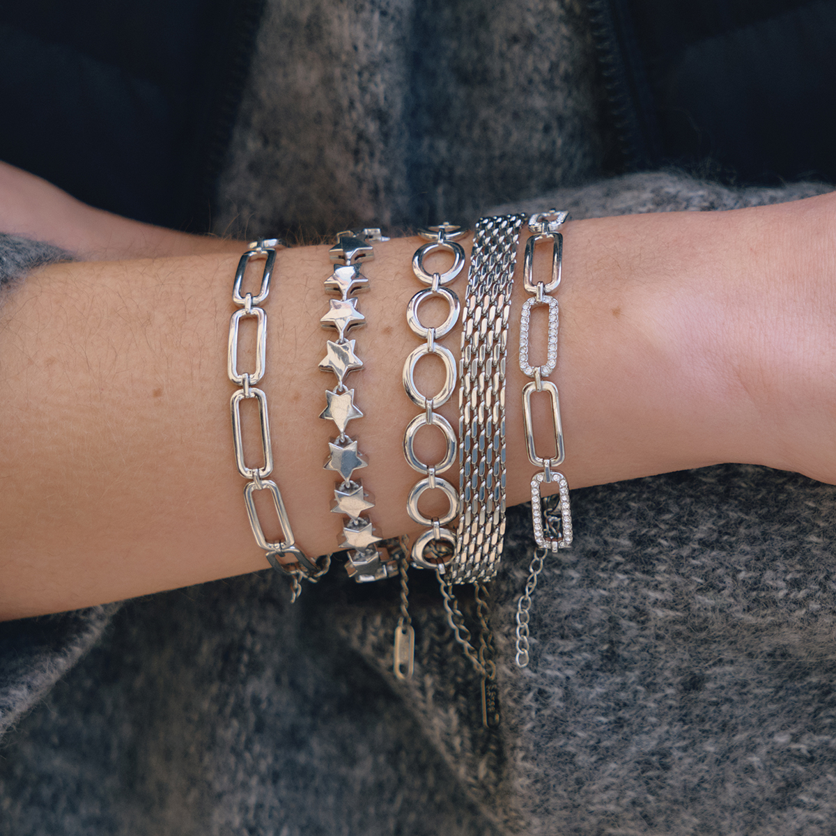Elenys Milano Mesh styling na ruce